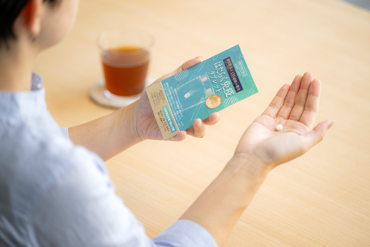 中川珠里 はたらく免疫タブレット ティーライフ