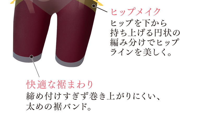 ヒップメイクでラインを美しく