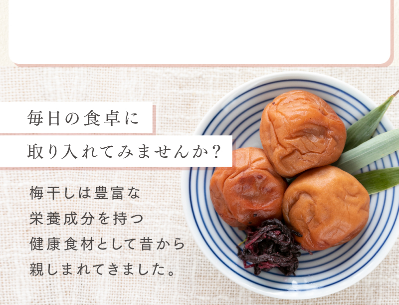 毎日の食卓に取り入れてみませんか？