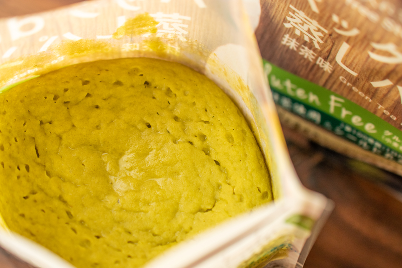 パックde蒸しパン 抹茶味