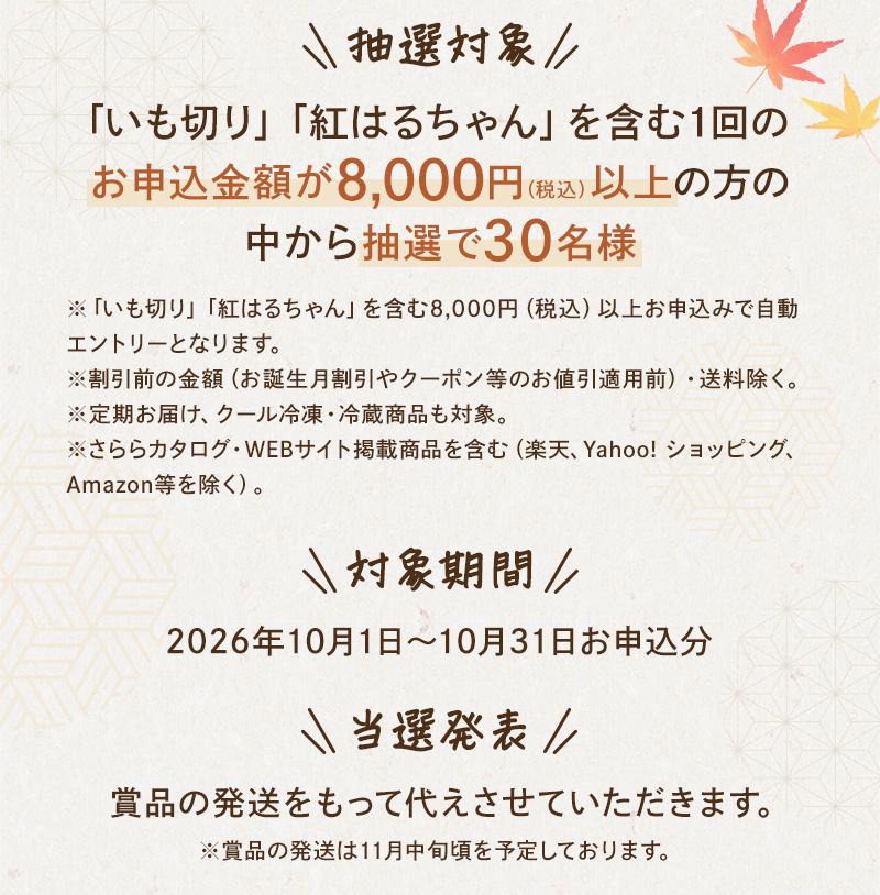 抽選対象
