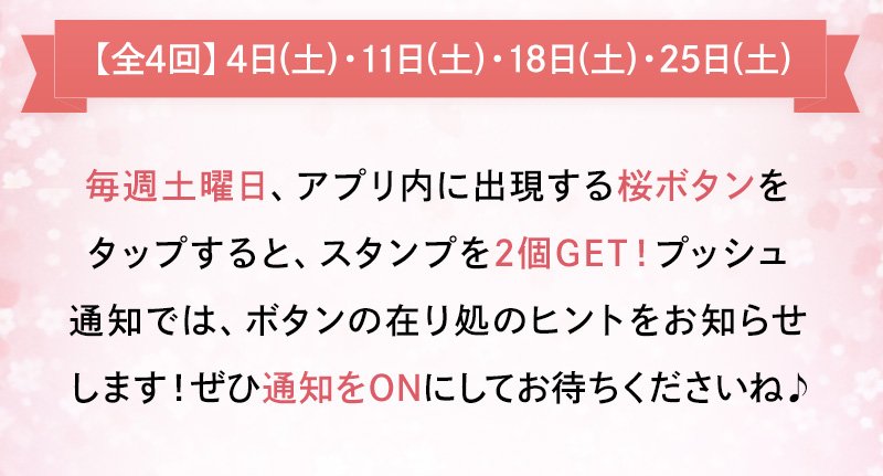 【全4回開催】4日(土)・11日(土)・18日(土)・25日(土)