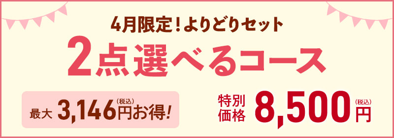 2点選べるコース