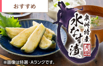 泉州特産 水なす漬