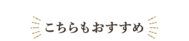 こちらもおすすめ