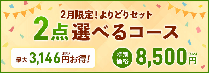 2点選べるコース