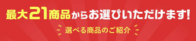 22商品からお選びいただけます！