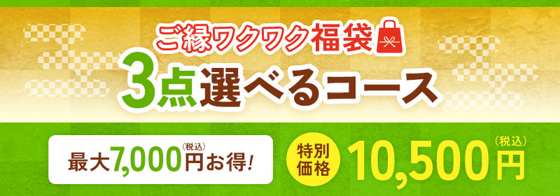 3点選べるコース
