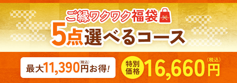 5点選べるコース