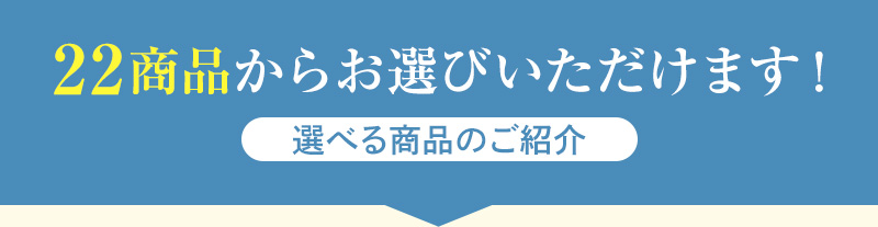23商品からお選びいただけます！