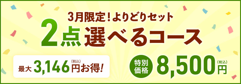 2点選べるコース