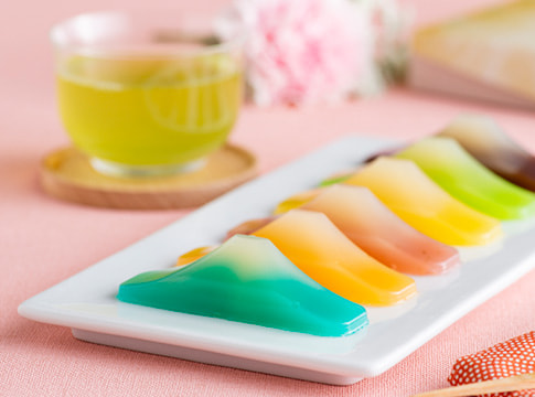 富士山羊かん+まるごとさんかく茶セット