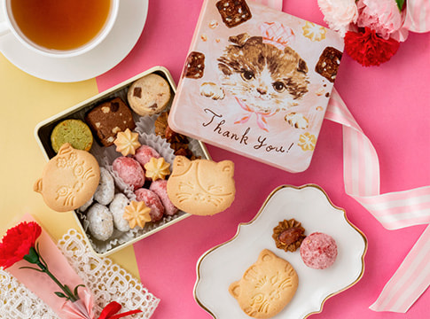 こねこのこねこねクッキー+贅沢はちみつ紅茶セット