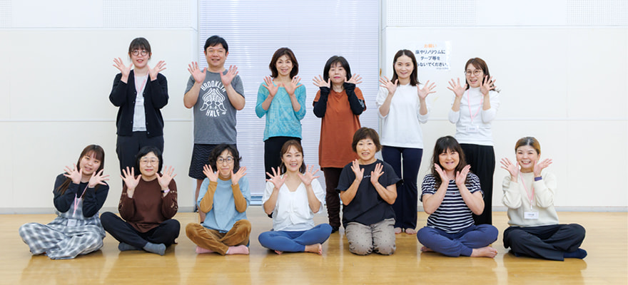 レッツ♪エクササイズin静岡県 ヨガのイベントの様子