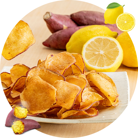 おいもチップス瀬戸内レモン蜜3袋セット