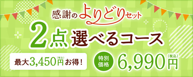 2点選べるコース