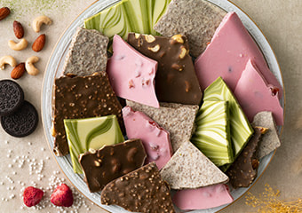 クーベルチュールの割れチョコしあわせミルク（350g）